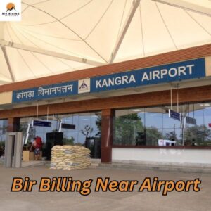 Entrance of Kangra Airport near Bir Billing, the nearest airport for travelers visiting Himachal Pradesh.
